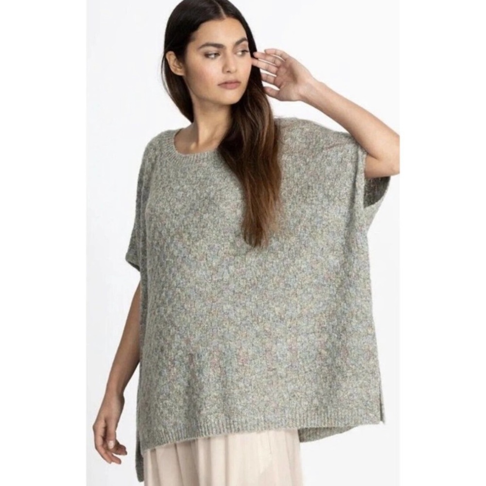 NWT Johnny Was Calme Basket Weave Poncho